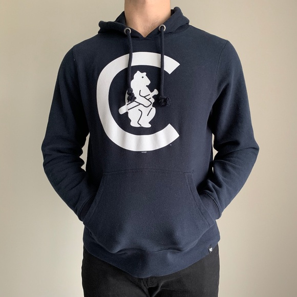 47 Other - Men's Brand 47 Vintage Chicago Cubs Hoodie